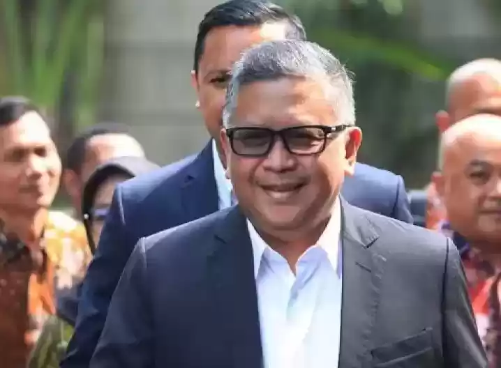 Sekjen PDIP Hasto Kristiyanto saat memenuhi panggilan KPK, Kamis (15/8/2024) (Foto: Dok MI/Aswan)