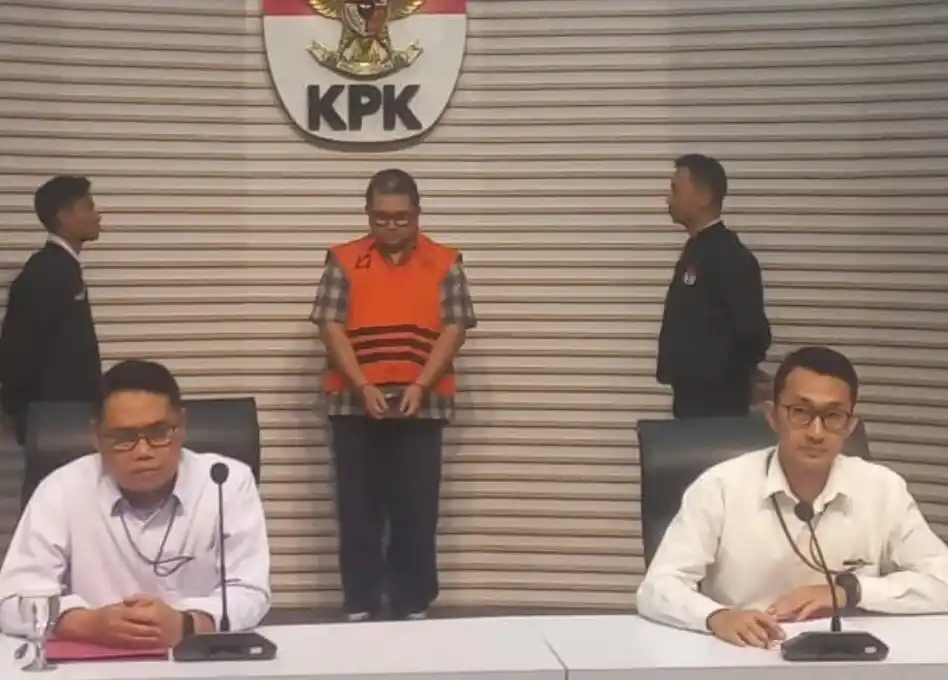 Komisi Pemberantasan Korupsi (KPK) menahan mantan Direktur Utama PT Perusahaan Gas Negara (PGN), Hendi Prio Santoso, Rabu (1/10/2025).