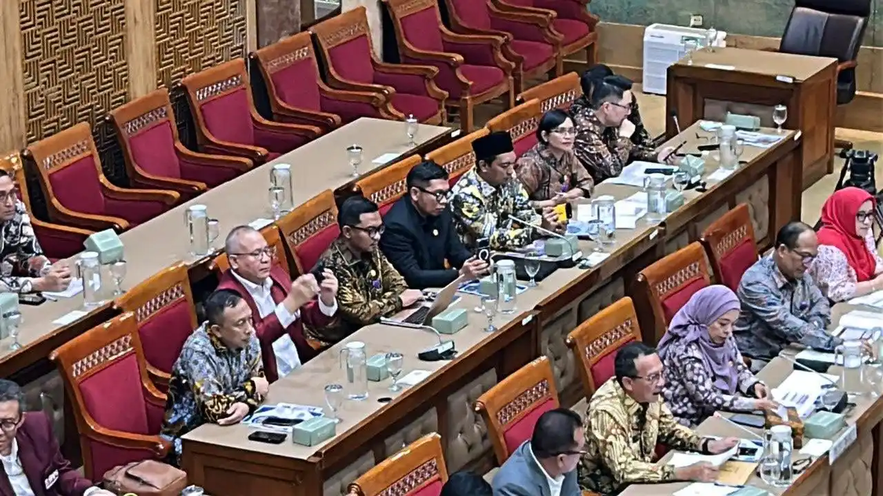 IKAL P3N XXVI saat Rapat Dengar Pendapat (RDP) dengan Komisi X DPR RI, di Gedung Nusantara I DPR RI, Senayan, Jakarta, Senin (8/12/2025) (Foto: Dok MI)