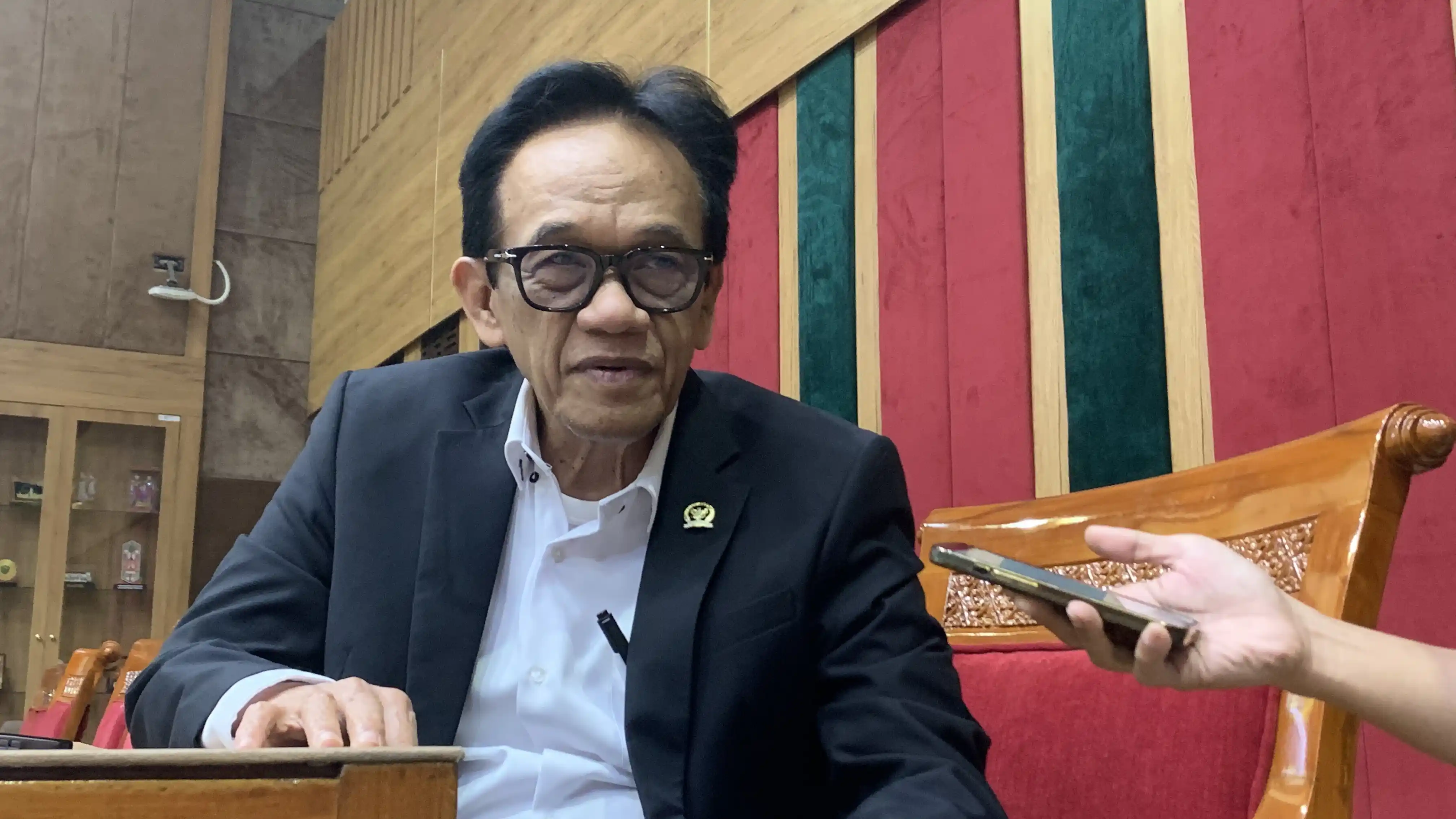 Anggota Komisi X DPR RI dari Fraksi Partai Gerindra, La Tinro La Tunrung. (Foto: Zul Sikumbang)