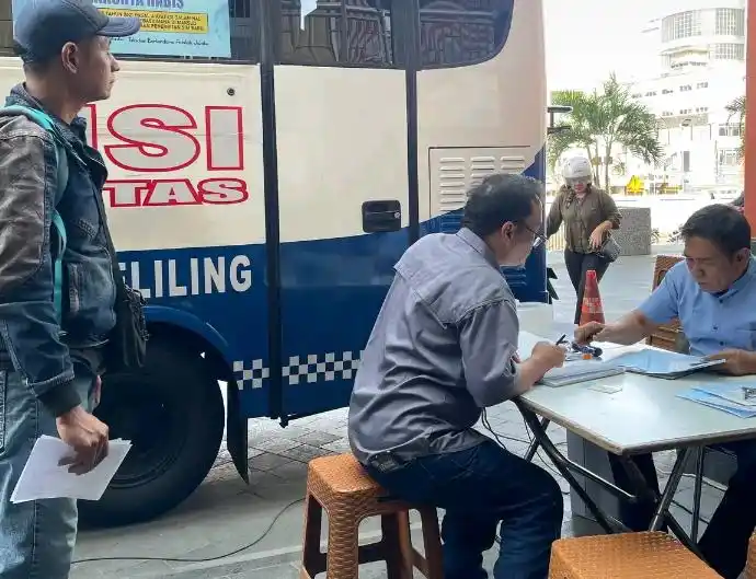 Layanan SIM Keliling (Foto: Ist)