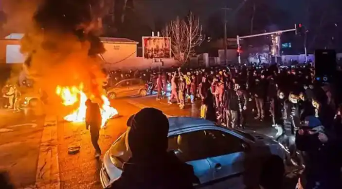 Demo Besar di Iran (Foto: Repro)