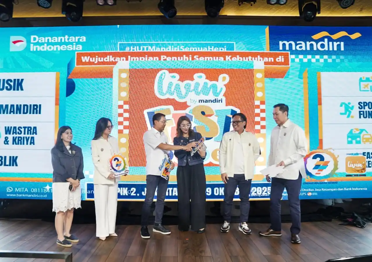 Bank Mandiri akan merayakan hari ke-27 dengan menggelar Livin’ Fest 2025 [Foto: Doc. Mandiri]
