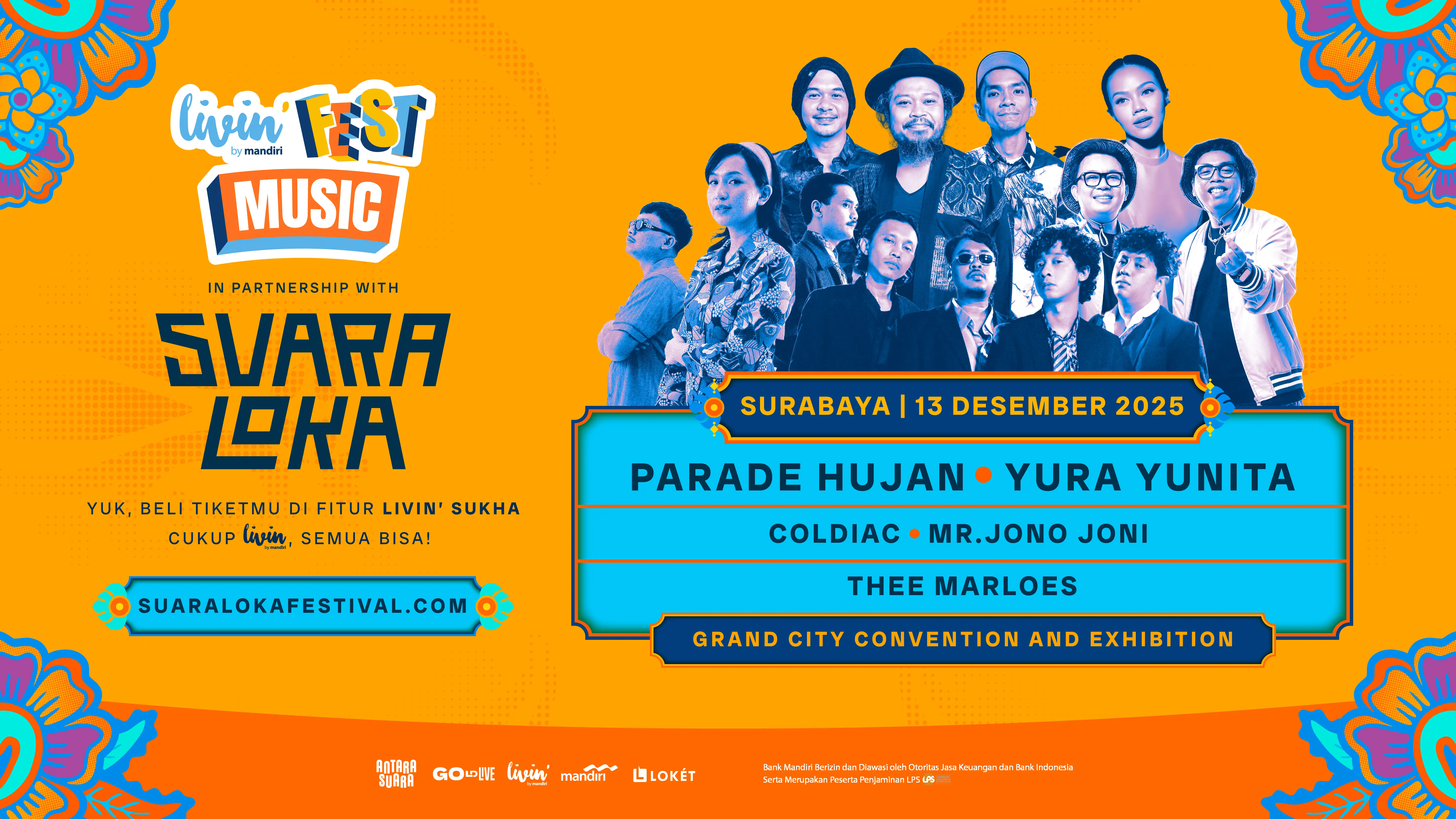 Livin’ Music Fest Surabaya [Foto: Doc. Mandiri]