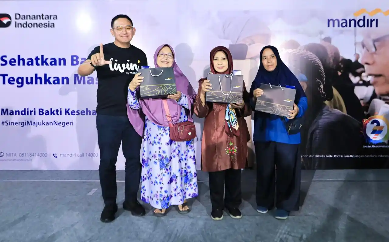 Mandiri Bakti Kesehatan Sasar 7.000 Penerima Manfaat di 12 Wilayah Indonesia [Foto: Doc. Mandiri]