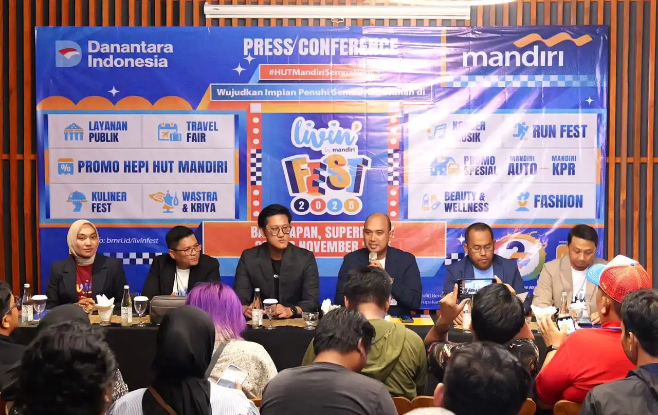 Bank Mandiri Gelar Livin’ Fest 2025 di Balikpapan [Foto: Doc. Mandiri]