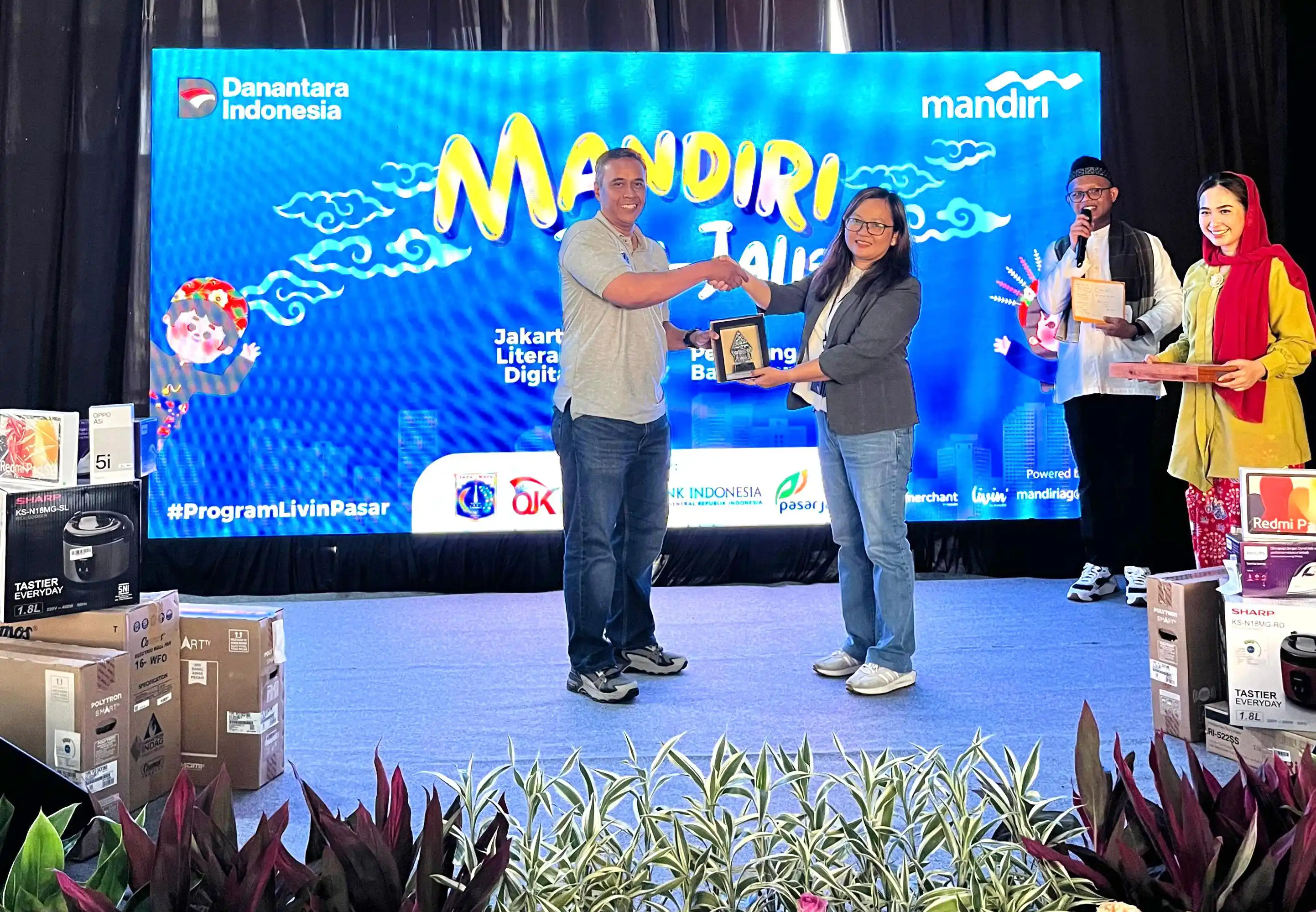 Bank Mandiri Semarakkan Lomba Digitalisasi Pasar Pemprov DKI Jakarta 2025 [Foto: Doc. Mandiri]