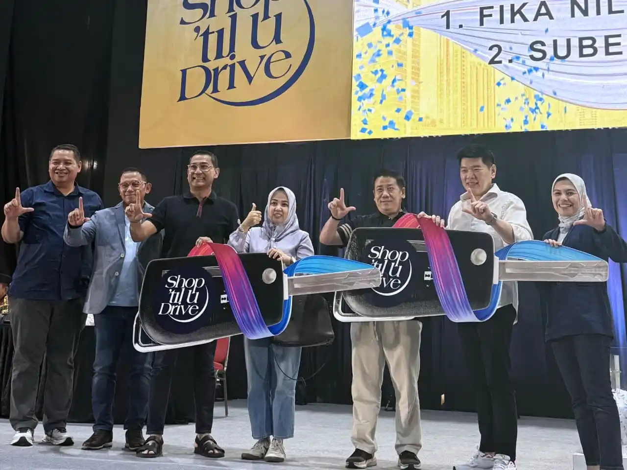 Bank Mandiri-Pakuwon Group Kolaborasi Gelar Program Shop ‘Til U Drive di Surabaya Convention Center, Pakuwon Mall Surabaya, Minggu (10/8/2025). [Foto: Doc. Mandiri]