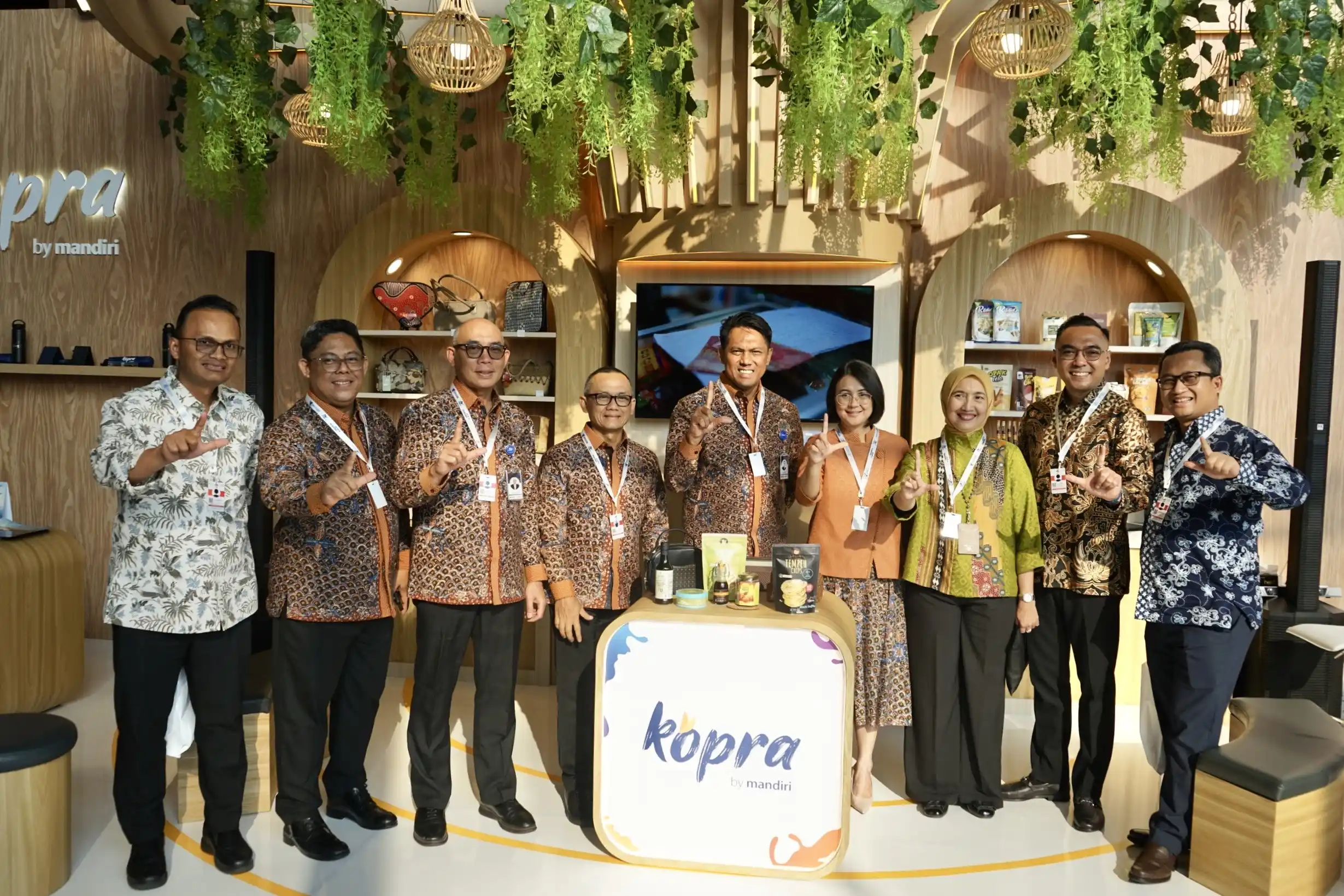 Bank Mandiri Perkuat Peran Sebagai Mitra Strategis Pemerintah Lewat Akselerasi Ekspor Digital di TEI 2025 [Foto: Doc. Mandiri]