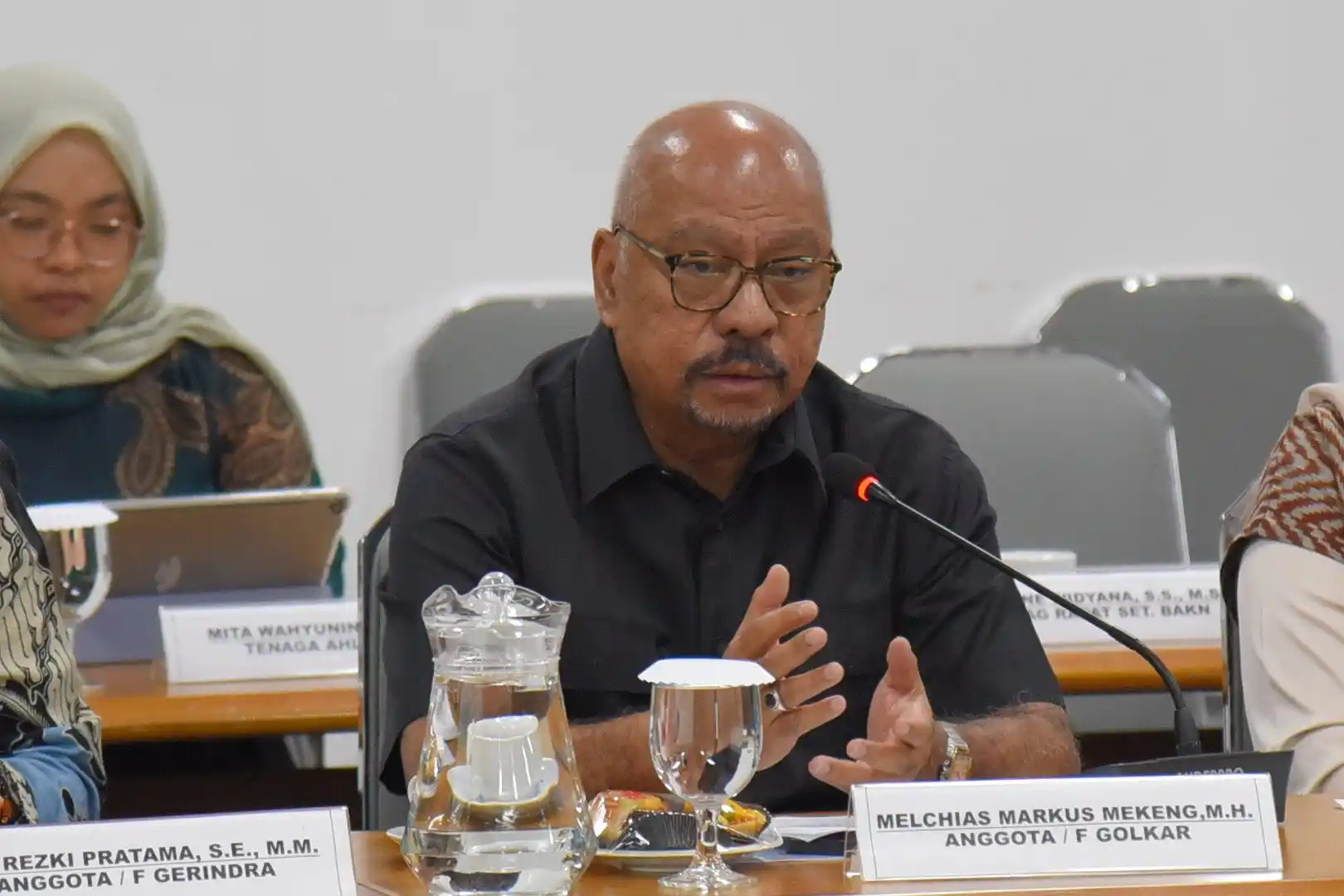 Ketua Fraksi Golkar MPR RI, Melchias Marcus Mekeng. (foto: dok DPR RI)