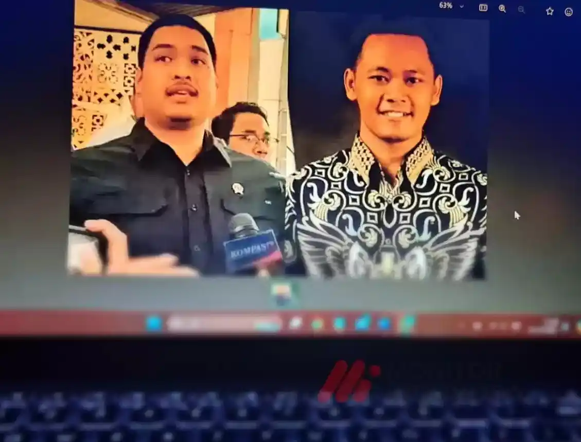 Menteri Pemuda dan Olahraga Ario Bimo Nandito Ariotedjo alias Dito Ariotedjo (kiri) dan Nistra Yohan (kanan) (Foto: Dok MI/Aswan)