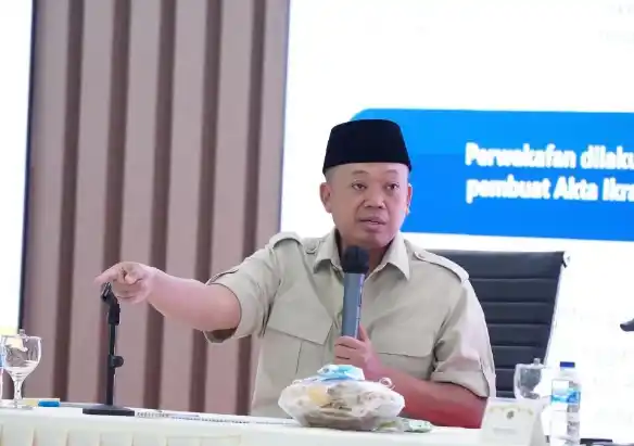 Agraria Tata Ruang (ATR)/Kepala Badan Pertanahan Nasional (BPN) Nusron Wahid (foto: MI)