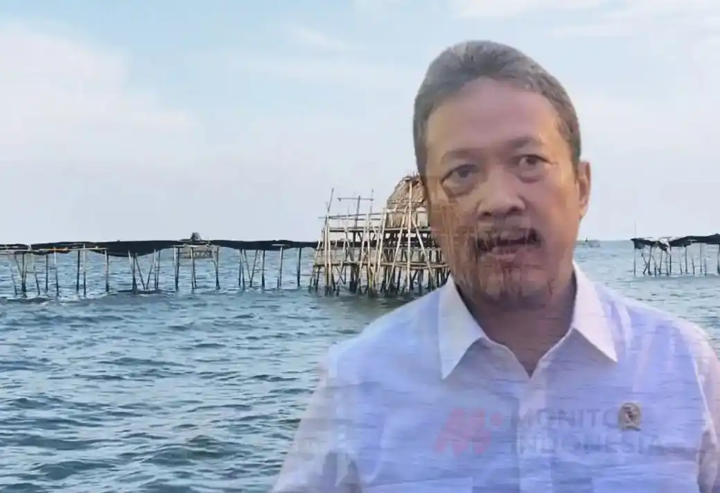 Menteri KKP, Sakti Wahyu Trenggono dan Pagar Laut Tangerang (Foto: Dok MI)