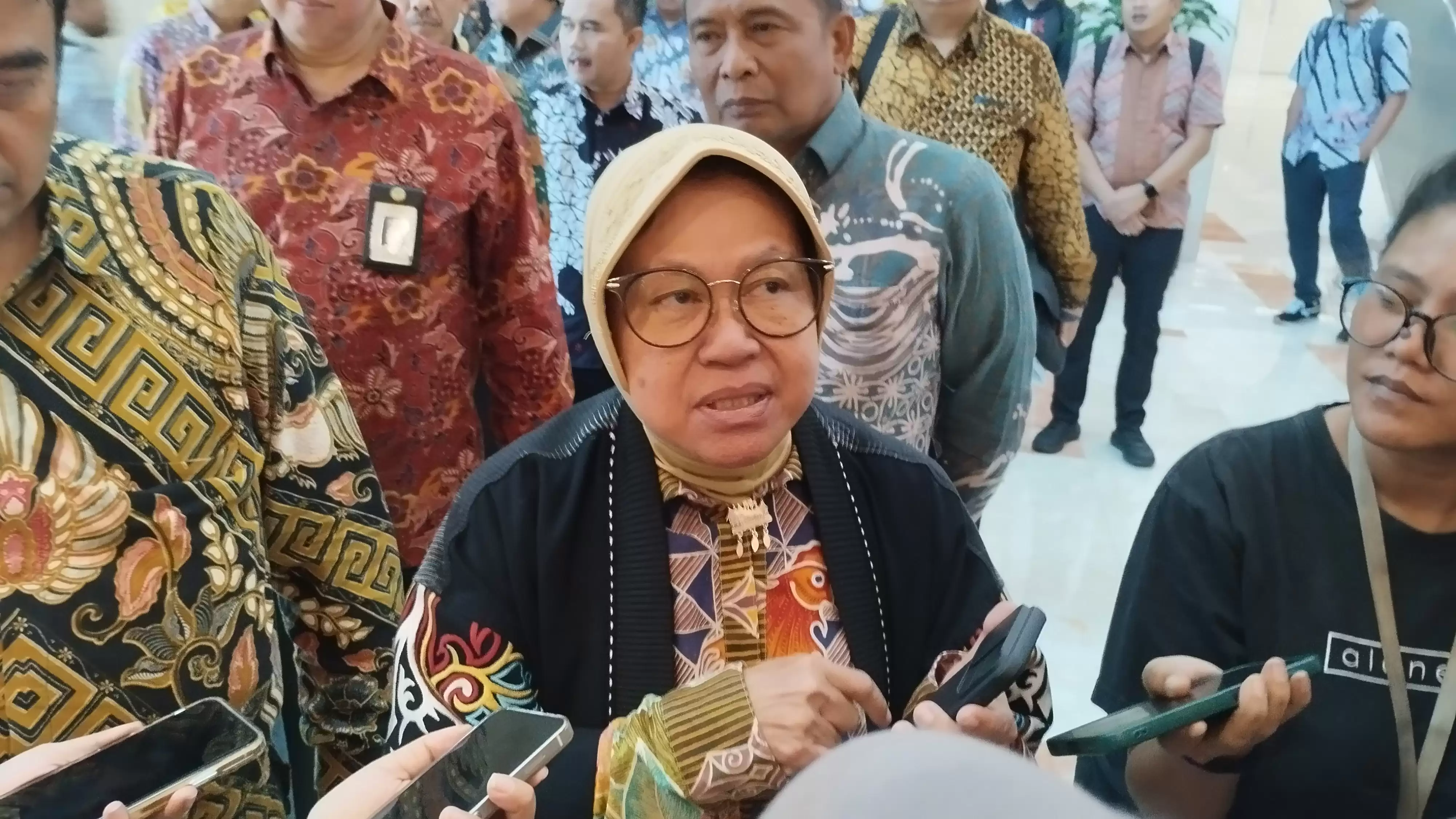 Menteri Sosial, Tri Rismaharini (Foto: MI/Dhanis)