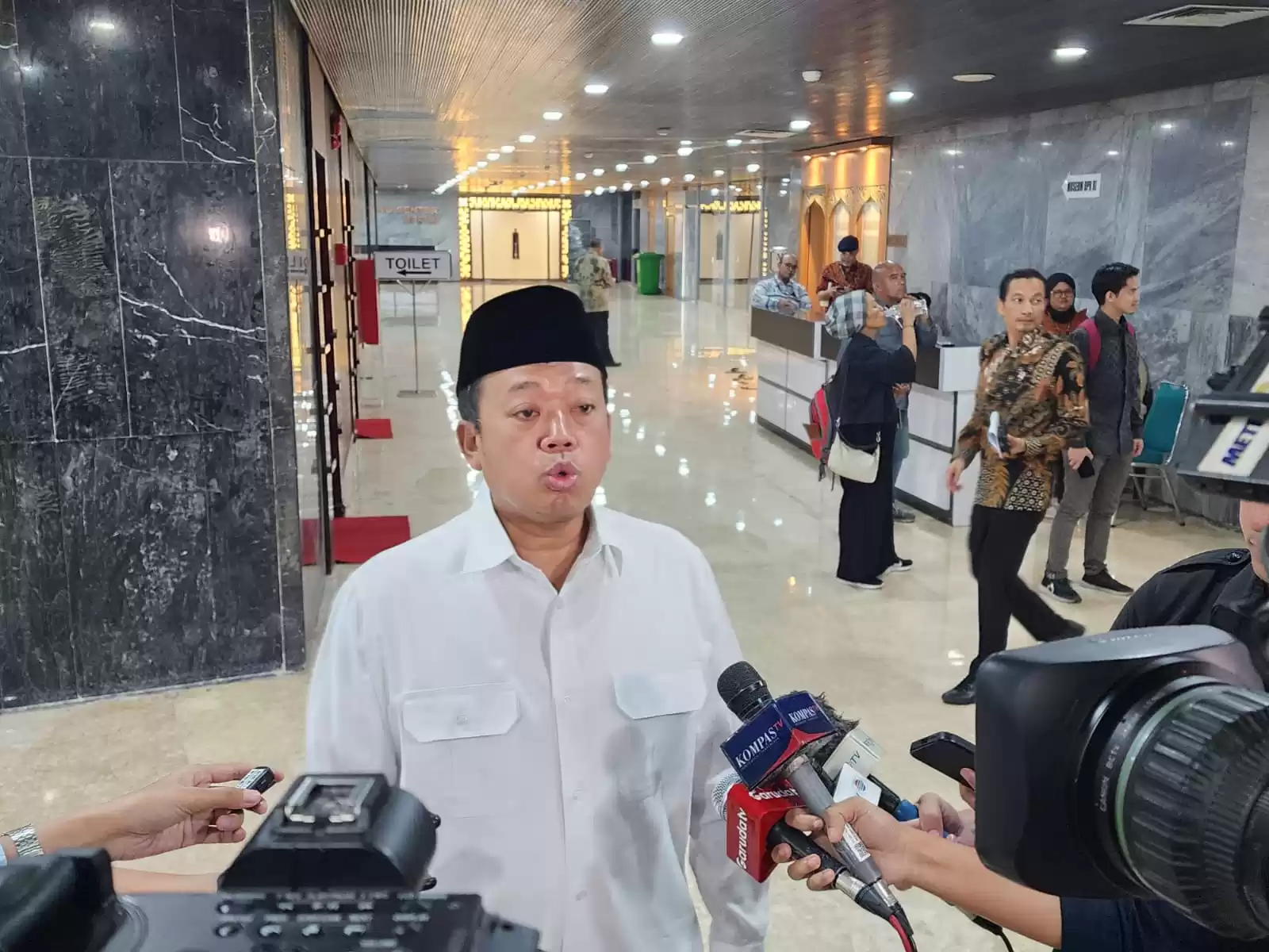 Ketua Pansus Hak Angket Haji DPR 2024, Nusron Wahid (Foto: MI/Dhanis)