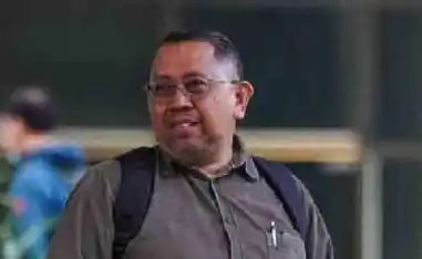 Direktur Pemeriksaan IV.B Badan Pemeriksa Keuangan (BPK) RI Padang Pamungkas usai diperika KPK pada hari ini, Kamis (16/10/2025).