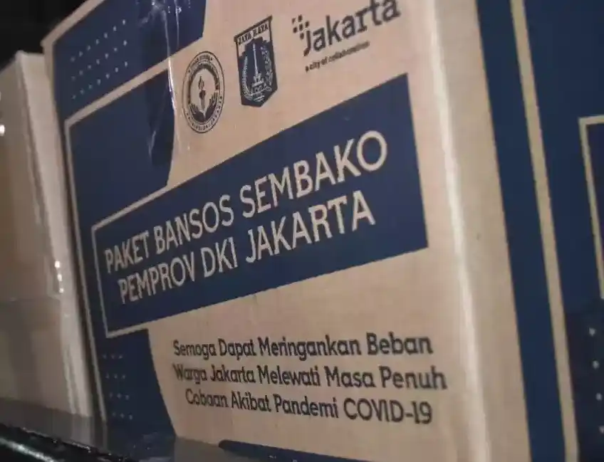 Paket Bansos Sembako Pemprov DKI Jakarta (Foto: Dok MI)