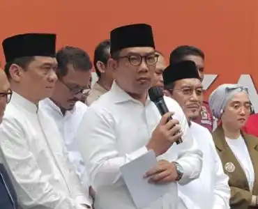 Pasangan Calon (Paslon) Gubernur dan Wakil Gubernur Jakarta Nomor Urut 1, Ridwan Kamil-Suswono (RIDO) [Foto: ANTARA]