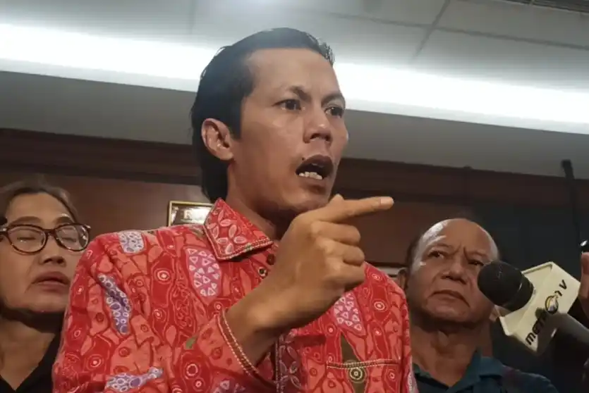 Penasihat Hukum Sekretaris Jendral (Sekjen) PDIP Hasto Kristiyanto, Patra M. Zen  (Foto: Dok/MI/Alb)