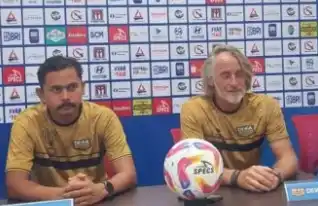 Pelatih Dewa United (kanan) (Foto: Ist)