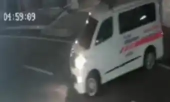 Pencurian Mobil Ambulan di Pasuruan terekam CCTV (Foto: Ist)