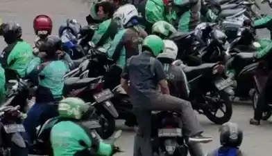 Pengemudi Ojek Online (Ojol) Diminta Daftar JKK (Foto: Ist)