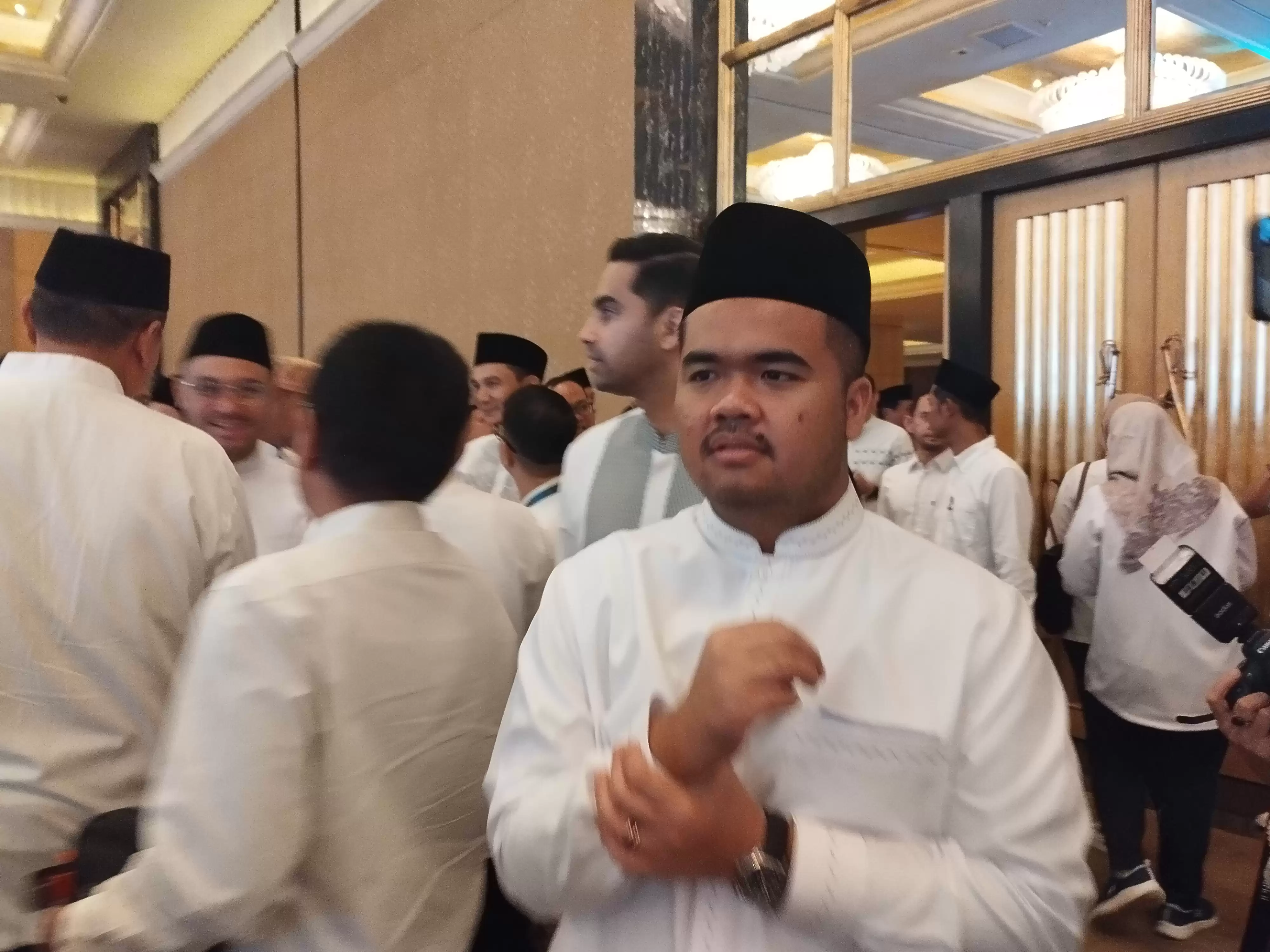 Pengurus BPP HIPMI, Yoshua Sirait (Foto: MI/Dhanis)