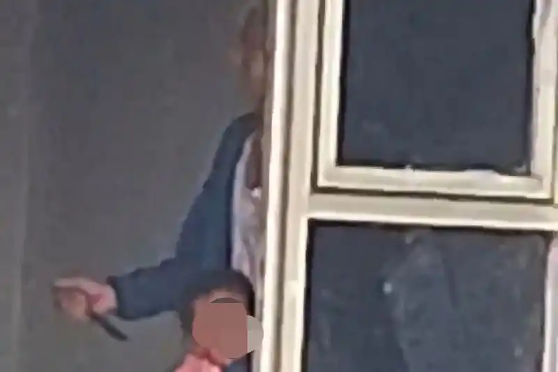 Penyanderaan Bocah di Pospol Pejaten [Foto: Tangkapan layar]