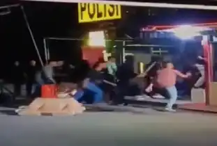 Mapolres Tarakan Diserang Sekelompok Anggota TNI [Foto: Ist]