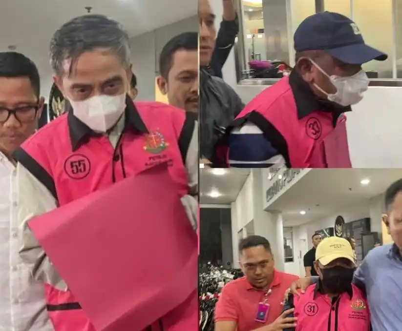 Kejaksaan Agung Republik Indonesia menetapkan tiga orang hakim sebagai tersangka dalam kasus dugaan suap terkait vonis lepas terhadap tiga korporasi besar dalam perkara ekspor Crude Palm Oil (CPO). Ketiga hakim tersebut adalah Djuyamto (hakim ketua), Agam Syarif Baharudin, dan Ali Muhtarom (hakim anggota).