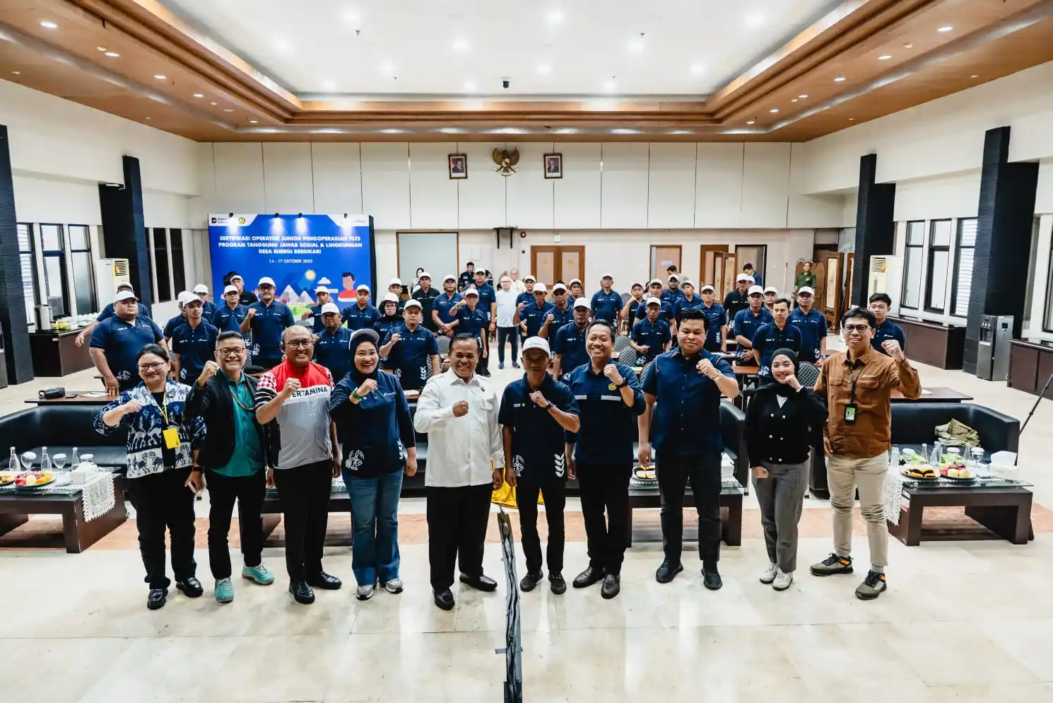 Pertamina Bekali Sertifikasi Operator PLTS untuk 40 Warga Pengelola Desa Energi Berdikari [Foto: Doc. Pertamina]