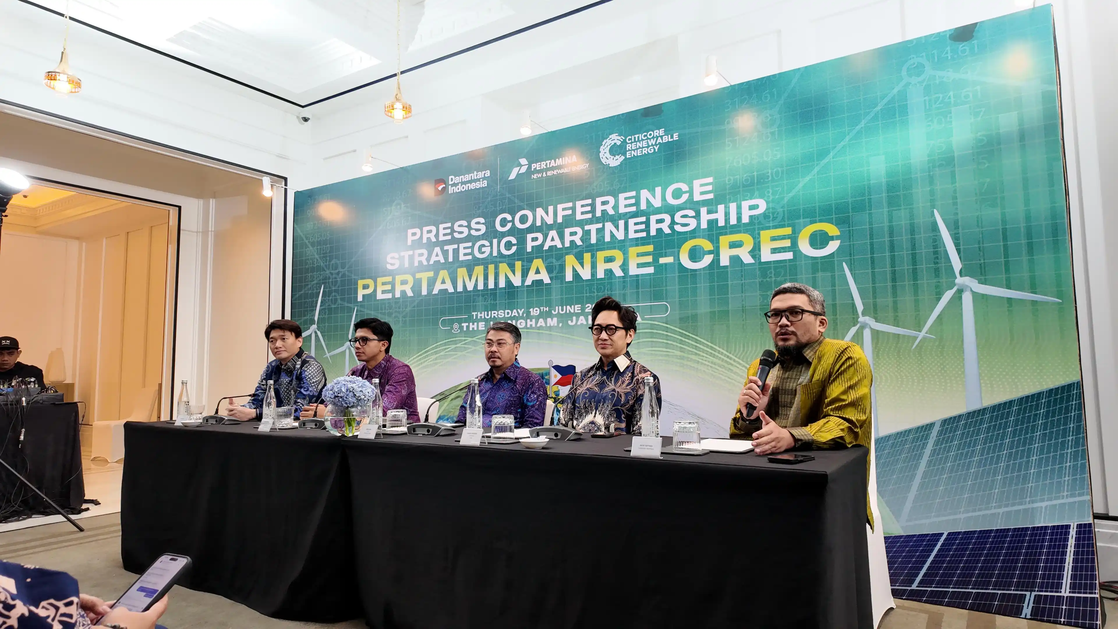 Pertamina NRE Gandeng Perusahaan EBT Filipina Investasi di Indonesia [Foto: Doc. Pertamina]
