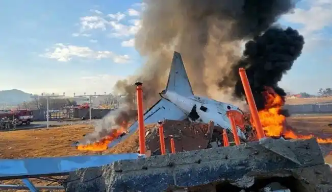 Kecelakaan Pesawat Jeju Air di Korsel korban terus bertambah  (Foto: Istimewa)