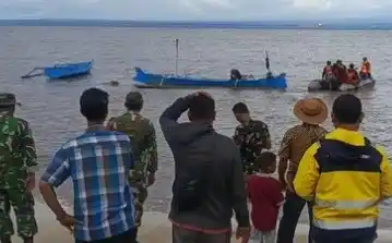 Petugas gabungan cari Gadis Berusia 18 Tahun di Sumbawa Barat Hilang Terseret Arus (Foto: Istimewa)