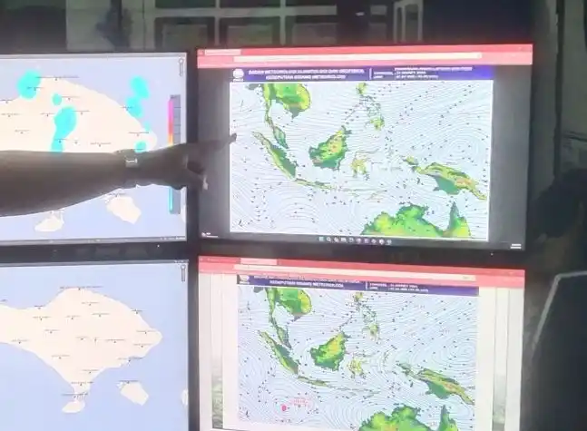Ilustrasi modifikasi cuaca di wilayah Jabodetabek (foto: MI)