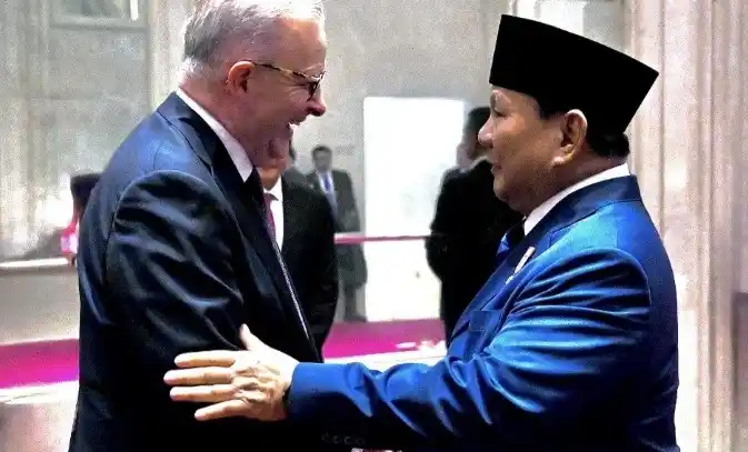 PM Australia Anthony Albanese dan Presiden Prabowo Gelar Pertemuan di Istana Merdeka, Jakarta (Foto: Biro Sekretaris Kepresidenan)