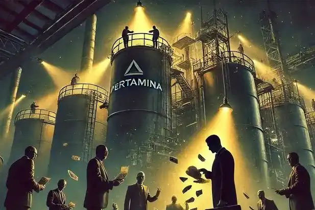 Ilustrasi - Kasus dugaan korupsi di PT Pertamina  (Foto: Dok MI/AI)