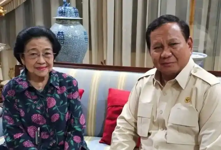 Megawati Soekarnoputri dan Prabowo Subianto (Foto: Dok MI/Dasco)
