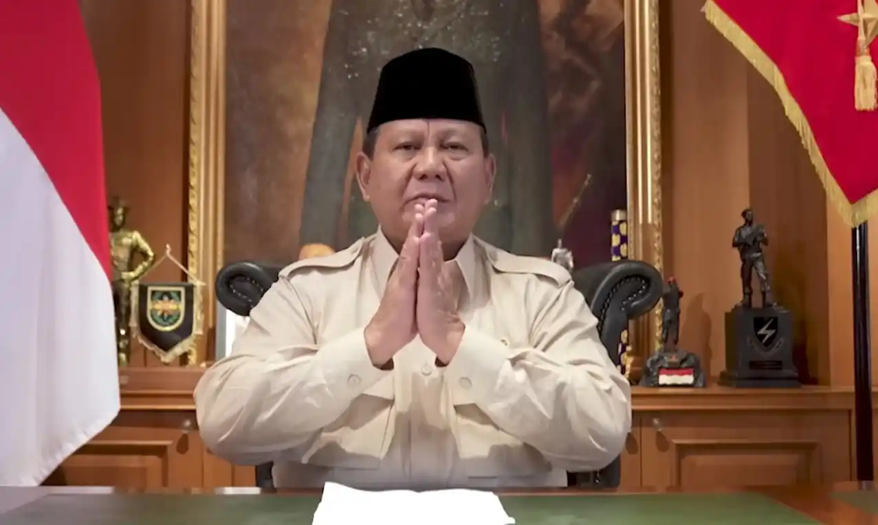 Presiden Prabowo Subianto (Foto: Tangkapan Layar Youtube Sekertariat Presiden)