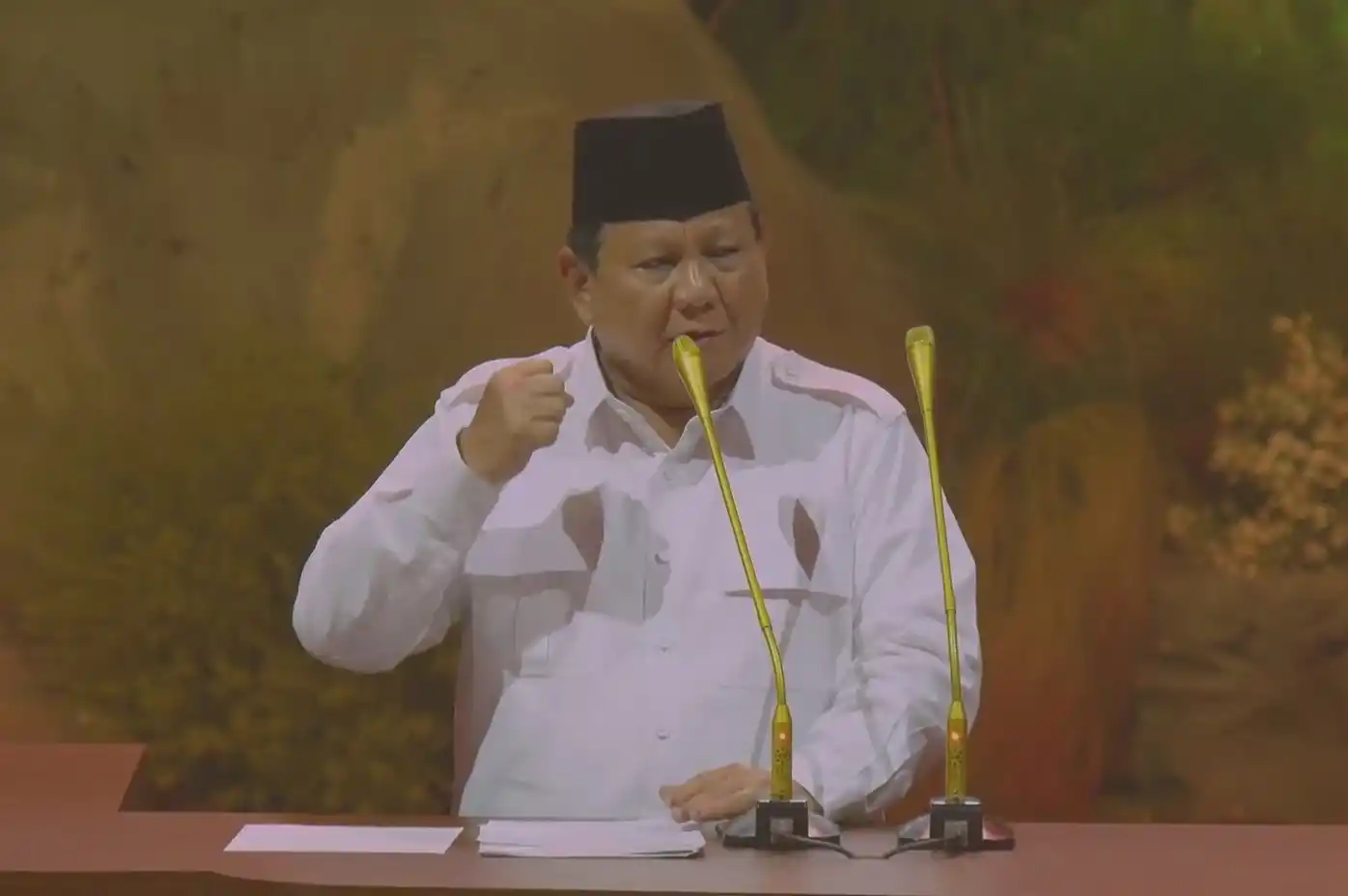 Presiden Republik Indonesia Prabowo Subianto (Foto: Tangkapan Layar Youtube @GerindraTV)