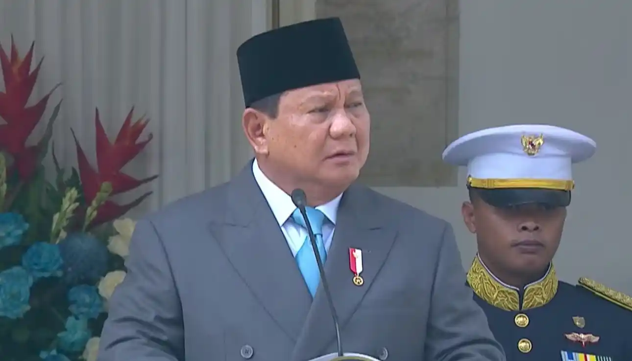 Presiden Prabowo Subianto (Foto: Tangkapan Layar)