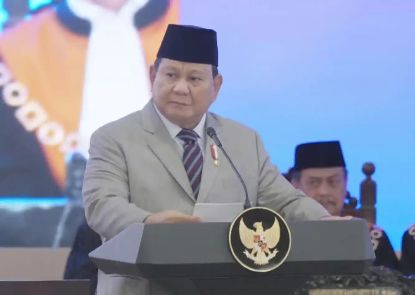Presiden Prabowo Subianto (Foto: Tangkapan Layar Youtube Sekertariat Presiden)