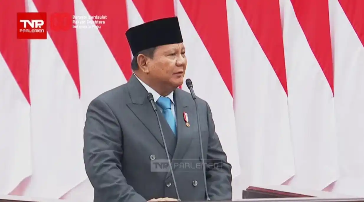 Presiden Prabowo Subianto [Foto: TV Parlemen]