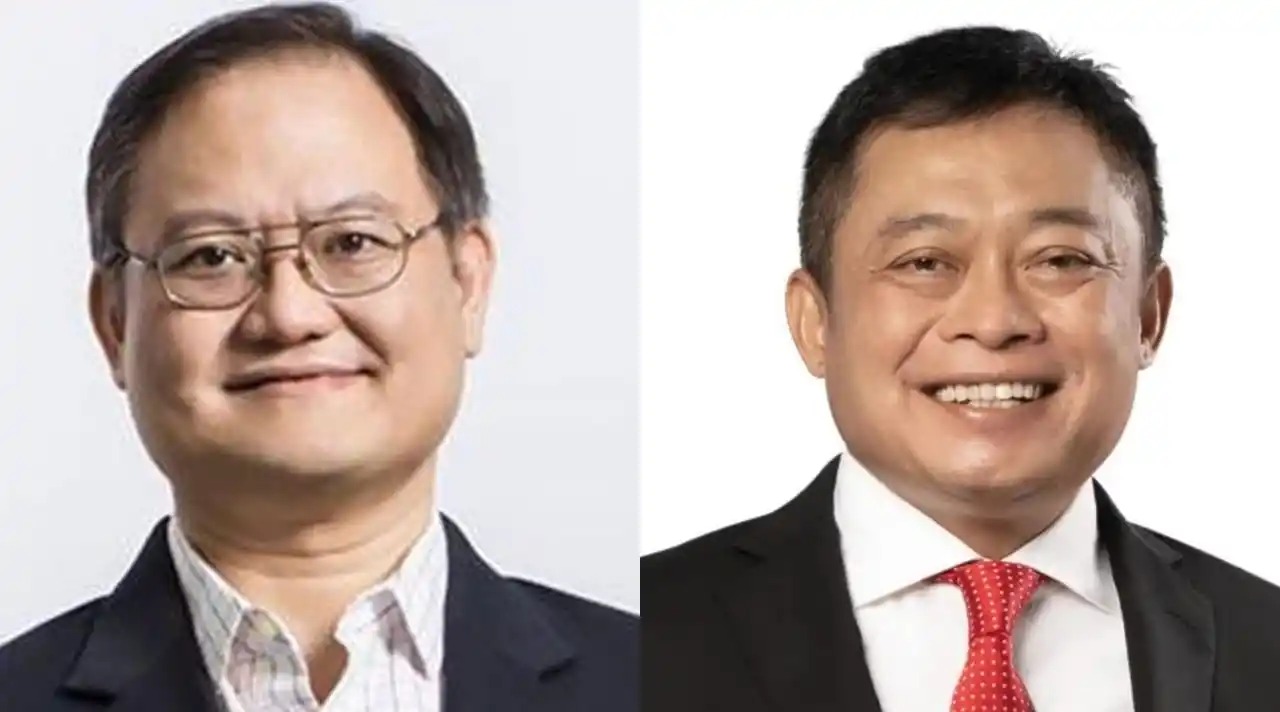 Dirut Telkom Ririek Adriasnyah (kana) dan CEO MDI Ventures Donald (kiri) (Foto: Kolase MI)