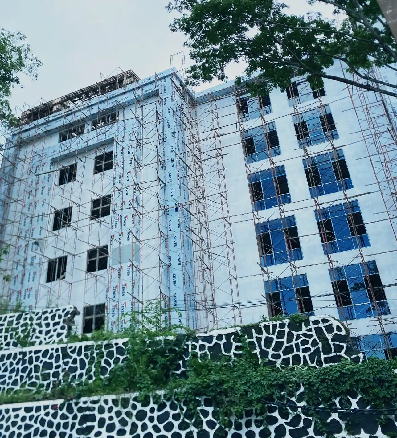 Proyek pembangunan kantor Gubernur Sulawesi Tenggara (Sultra) (Foto: Dok MI)