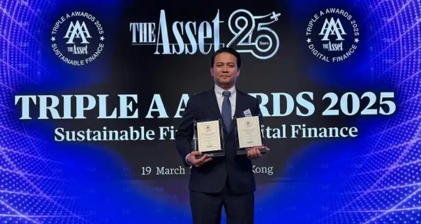 PT Bank Rakyat Indonesia (Persero) Tbk Meraih Penghargaan Internasional dalam The Asset Triple A Awards for Sustainable Finance 2025 (Foto: Dok BRI)