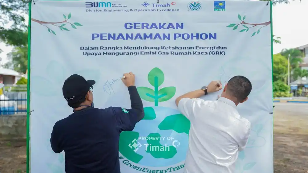 Langkah PT Timah Tbk Bersama Forkopimda Kurangi Dampak Emisi Gas Rumah Kaca [Foto: Doc. PT Timah]