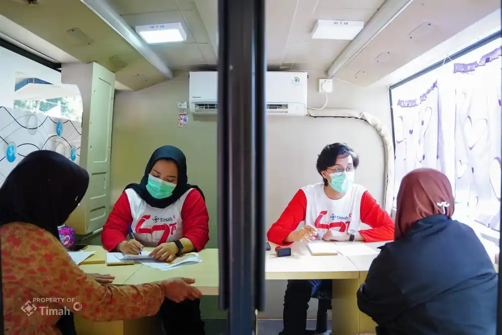 Ratusan Warga Datangi Layanan Kesehatan Gratis PT Timah di Bangka Selatan [Foto: Doc. PT Timah]