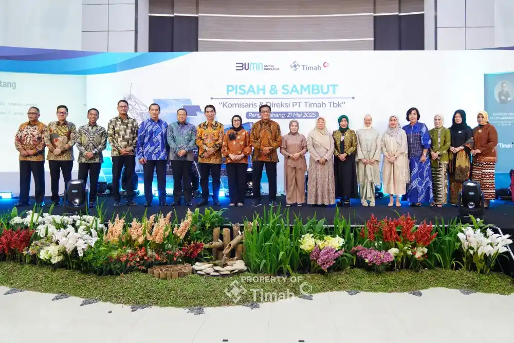 Pisah Sambut Direksi dan Komisaris PT Timah [Foto: Doc. PT Timah]