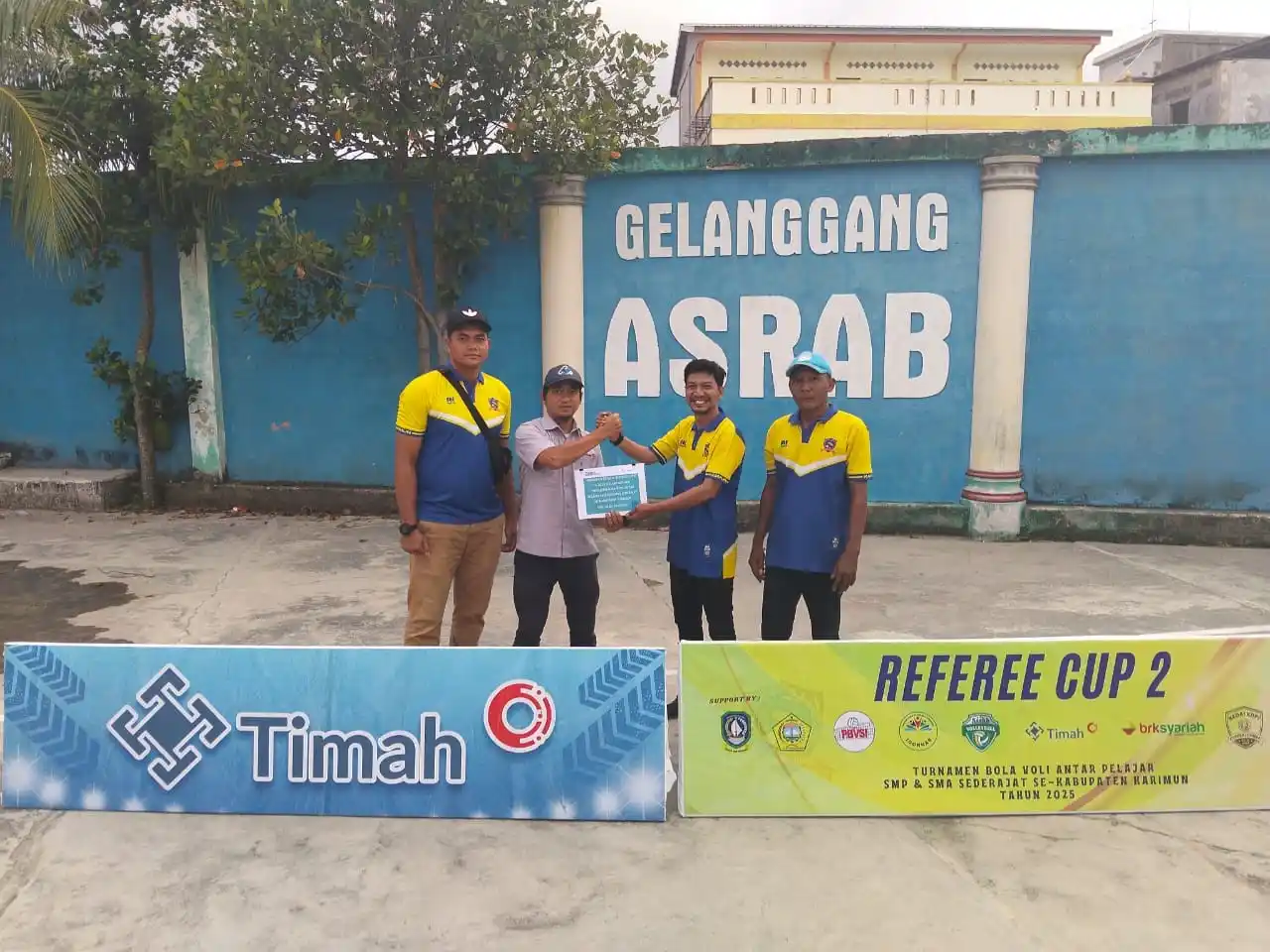 Kegiatan Referee Cup 2 di Kabupaten Karimun [Foto: Doc. PT Timah]